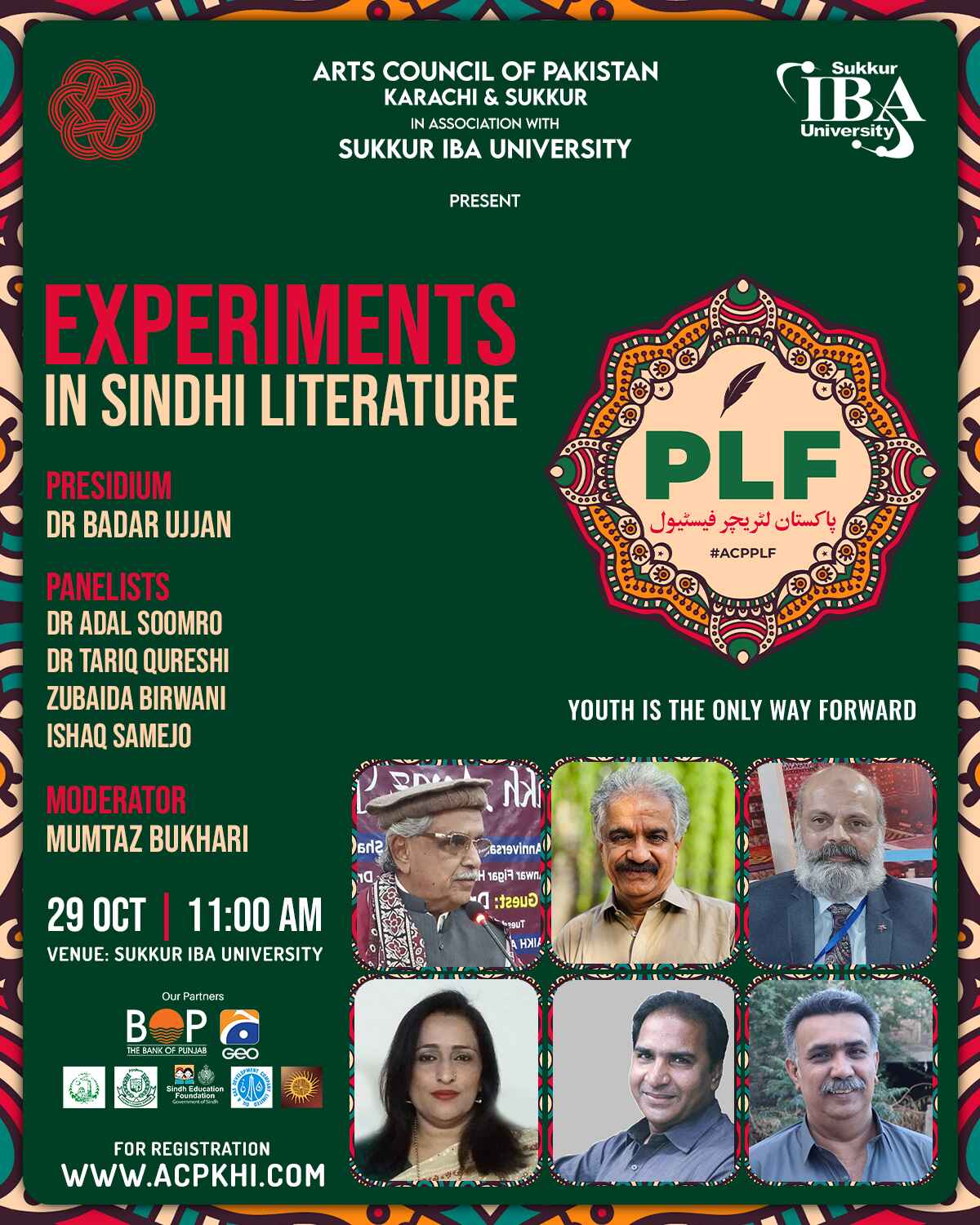 Experiments in Sindhi Literature